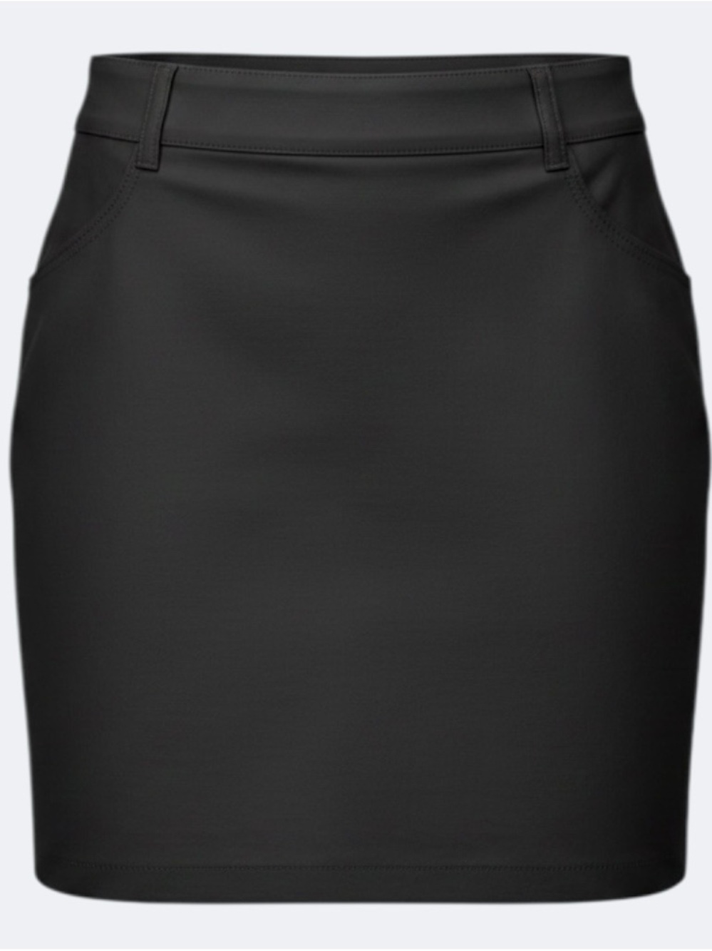 Eddie Bauer Black Stretch Mini Skort